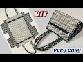      ll how to make easy method handbag shopping bag homemade bag at home
