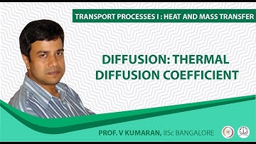 Diffusion: Thermal diffusion coefficient