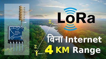 Control Devices from 4 KM without Internet | REYAX LoRa Module Range Test | 915MHz RF Module RYLR998