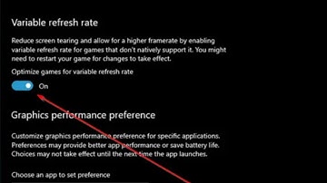 How to Enable Variable Refresh Rate for Smoother Display in Games on Windows 11