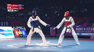 World Chempionship Taekwondo Manchester 2019 Merab Shukakidze Georgia