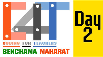 Coding for Teacher : C4T-Day2