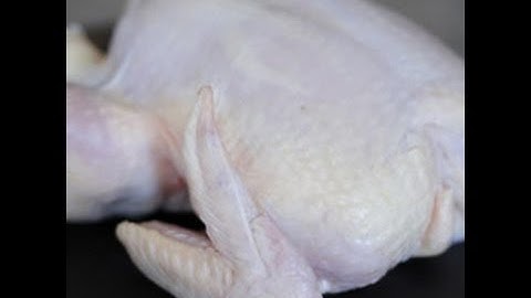 Come sezionare un pollo intero - videotutorial per tagliare il pollo