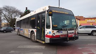 CTA 2024 Nova Bus LFS 8794 On Rt 93 California/Dodge