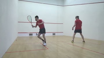 Beginner Level 2 - Partner drill routines with Pro Squash coach Liz Irving