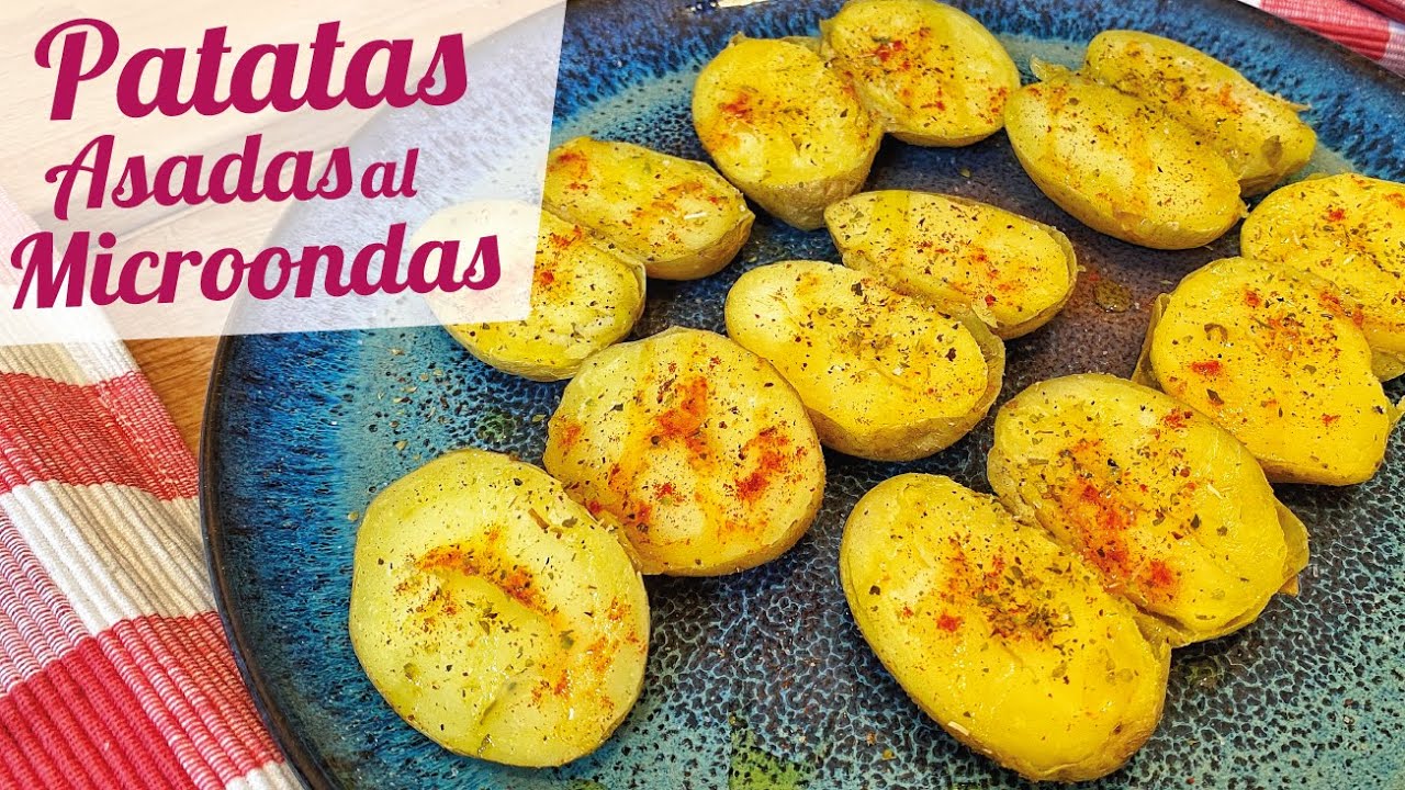 Patatas asadas al microondas, ¡fáciles y deliciosas! - PequeRecetas