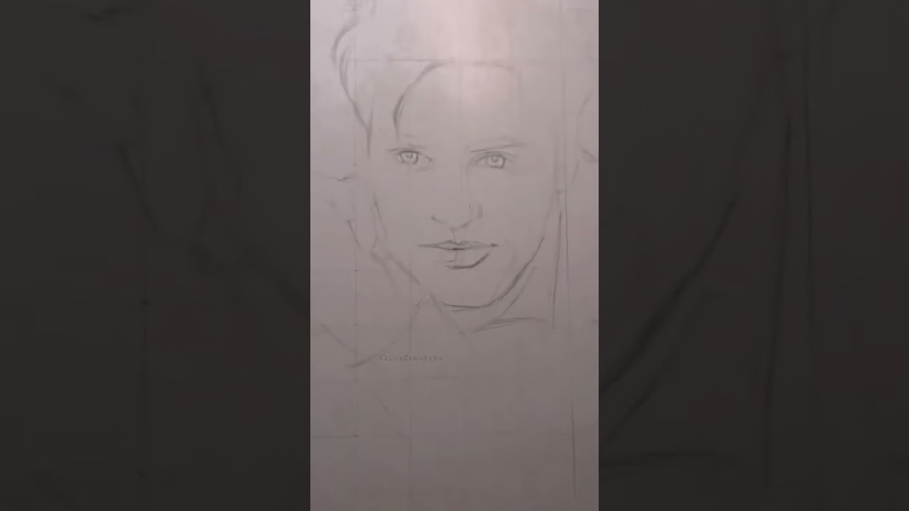 Johnny Depp tutorial drawing