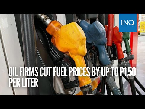 Oil firms cut fuel prices by up to P1.50 per liter | #INQToday