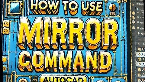 How to Use Mirror Command in Autocad | Tutorial urdu hindi 2025 | Nabeel Architect