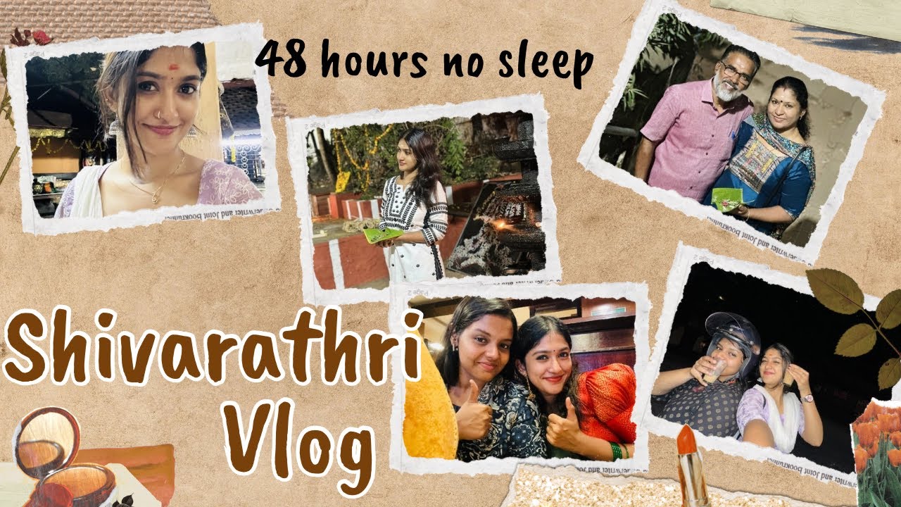 Shivaratri Vlog 2026🤍✨No sleep #shivarathri  #fypviral #vlog 