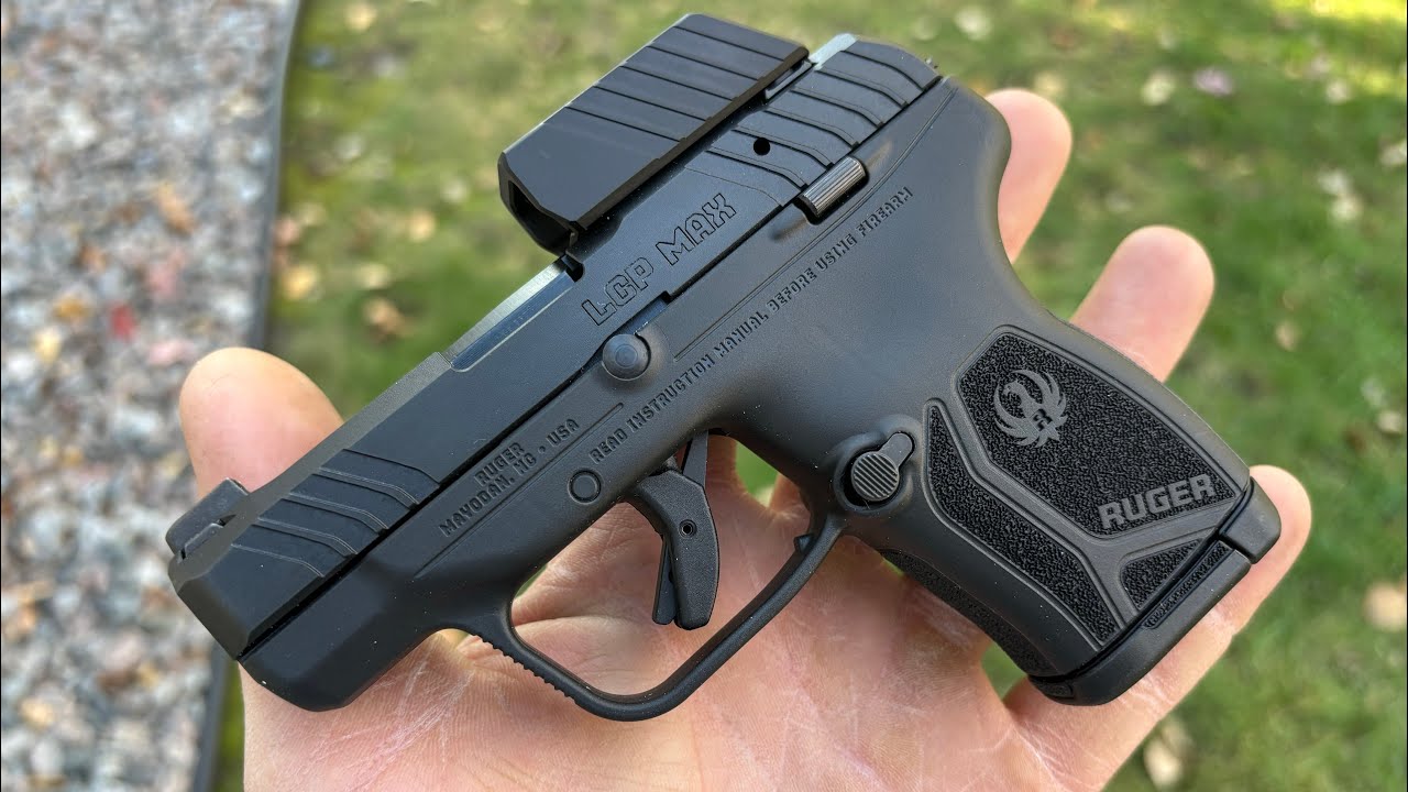 СОВЕРШЕННО НОВЫЙ: Ruger LCP Max с коллиматорным прицелом ReadyDot Micro — КОРОЛЬ карманного оружия