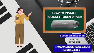How to Install Proxkey Token Driver