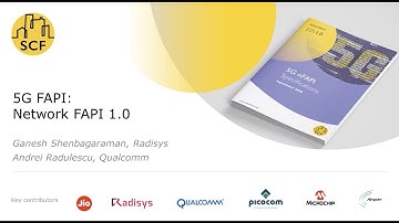 5G FAPI : Network FAPI 1.0