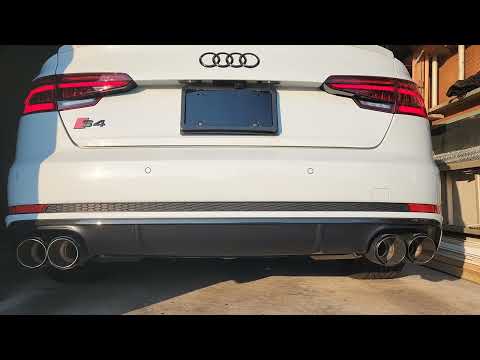 2018 Audi S4 with MBRP catback exhaust