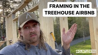 Main Structure of the Tree House Is Done | Tiny Home