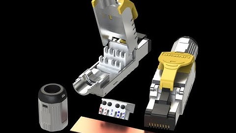 LINKUP RJ45 Cat8 & Cat6A Field Termination Plugs (Tool-less) Step-by-Step  Easy Assembly Guide