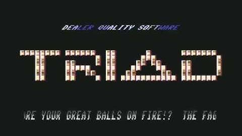 Triad - Commodore C64 Intro [C64 Intro]