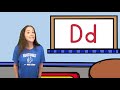 Letter d  science of reading  phonics song  edutunes with miss jenny