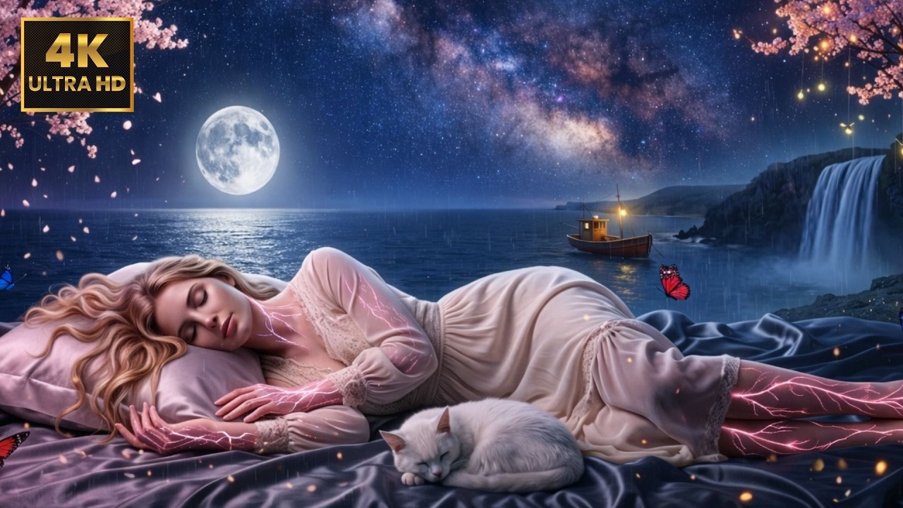 432Hz | Fall Into Deep Sleep in 3 Minutes | Heal Your Subconscious Body ...