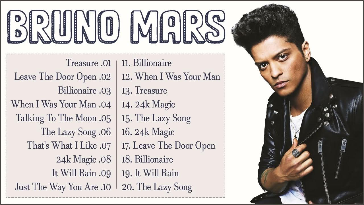 Bruno Mars Greatest Hit Bruno Mars Full Album Bruno Mars Playlist