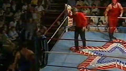Kendo Nagasaki & The Mighty John Quinn v Tony St Clair & Neil Sands