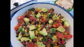 Easy Black Bean and Corn Salad