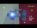 Φωτιστικό EUROLAMP με διακόπτη για ντουλάπια / LED Cabinet cupboard Hinge Light EUROLAMP 145-15063