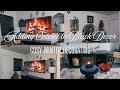 WINTER DECORATING IN BLACK | ADDING BURSTS OF COLOUR