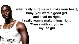 Miniatura de "Akon - Lonely Lyrics"