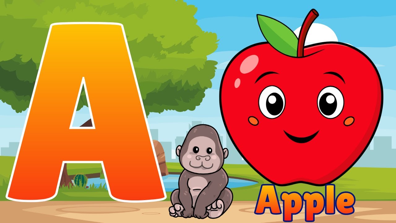 A for apple | B for Banana | abcd | phonics song - YouTube