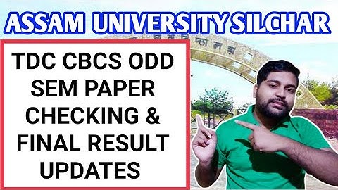 TDC Cbcs paper checking & Final result updates | BA Bcom & Bsc | Assam University | Pranoy Roy