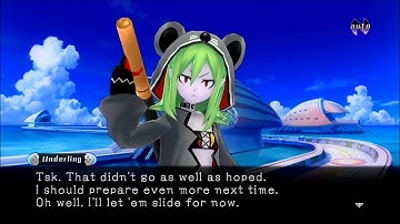 Hyperdimension Neptunia Mk2 011 - Boss Fight VS Some Random Monster and Uni