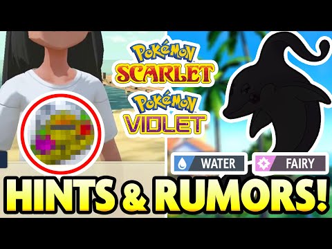 GEN9 CODENAME REVEAL, Hints, Pokedex Rumors and More for Pokemon Scarlet and Violet!