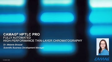 CAMAG® HPTLC PRO – Fully Automated High-Performance Thin-Layer Chromatography