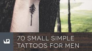 70 Small Simple Tattoos For Men