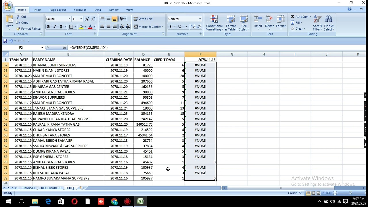 HOW TO CALCULATE DAYS IN EXCEL PART 2 YouTube HOW TO CALCULATE DAYS IN EXCEL PART 2 YouTube