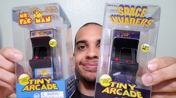 Worlds Smallest Arcade! Ms PacMan and Space Invaders [REVIEW]