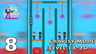Hitmasters - Gameplay Walkthrough Gravity Mode Level 11-20 (Android, iOS)