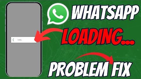 𝗡𝗲𝘄 𝗧𝗿𝗶𝗰𝗸𝘀! WhatsApp loading problem || How to fix loading whatsapp problem || Loading Problem Fixed