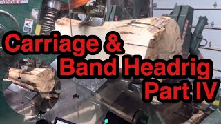 Carriage & Band Headrig // Part IV // Saw Mill Tour // Technology // Factory