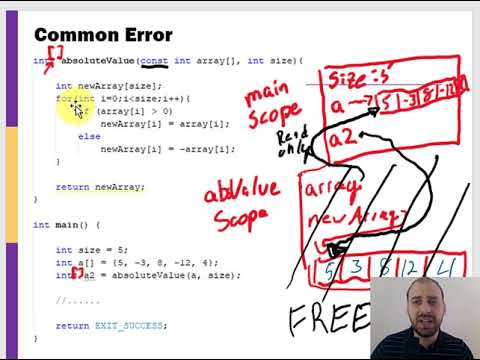 Functions with Array Outputs (in C) - YouTube