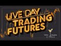 LIVE Day Trading Futures NQ using ICT concepts
