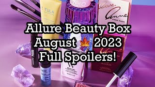 Allure, BOX SPOILERS August  2023! | BeautyAmaB