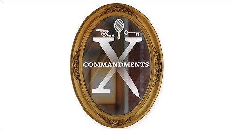The X Commandments: Series Intro