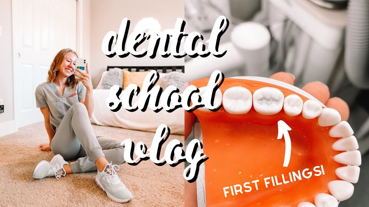 Day in the Life of a Dental Student Drilling and filling! YouTube