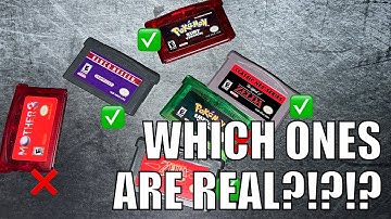 Spotting Fake GBA Games | Retro Gaming How To