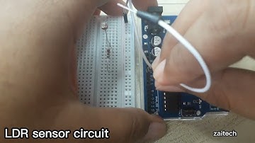 8  Light Intensity Measurement using LDR and Arduino
