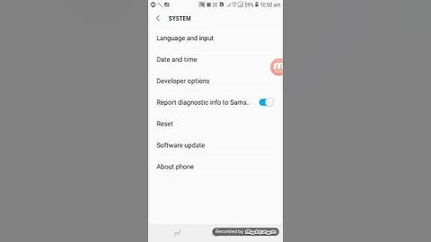 How to enabke developer option.. s j2 core