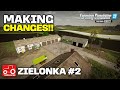 MAKING CHANGES TO THE FARM YARD!! FS22 Timelapse Zeilonka Ep 2