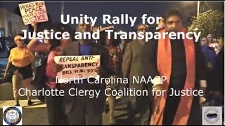 Unity Rally for Justice and Transparency l Charlotte, NC